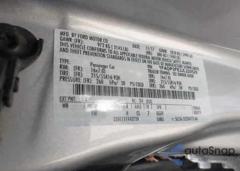 2018 Ford Focus Se from USA, damaged, VIN 1FADP3FE3JL220529